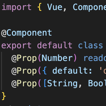 Vue Decorator Language Service